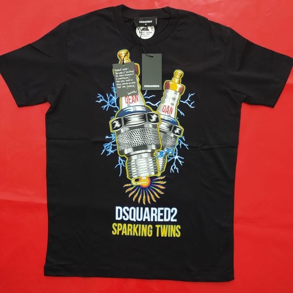 DSQUARED2MEN TSHIRT COLOR BLACK